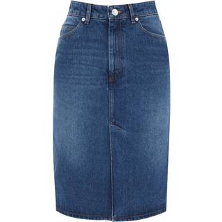 Ami Paris Denim pencil skirt - blue - 25