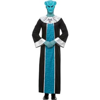 Herre Blå Rumvæsen Udklædningskostume XL