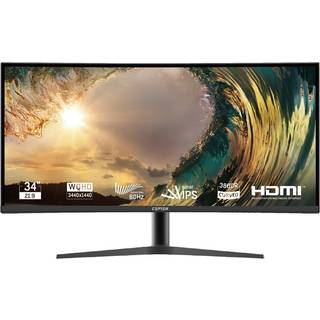 Cepter Pulse X HAS 34" UWQHD-skærm ➞ På lager - klar til levering og afhentning