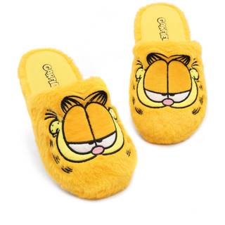 Vanilla Underground Vanilla Underground Yellow Garfield Adults Licensing Slippers