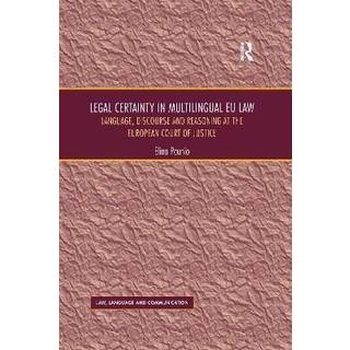 Legal Certainty in Multilingual EU Law
