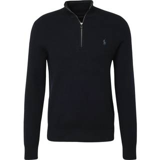 Polo Ralph Lauren Textured Half Zip Polo Black