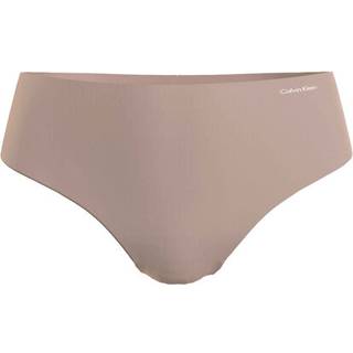 Calvin Klein Invisibles High Rise Thong - Beige - X-Large