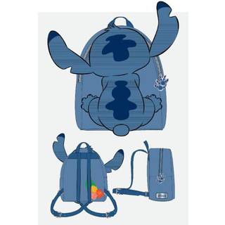 Disney Lilo & Stitch Mini Rygsæk, Stitch Back