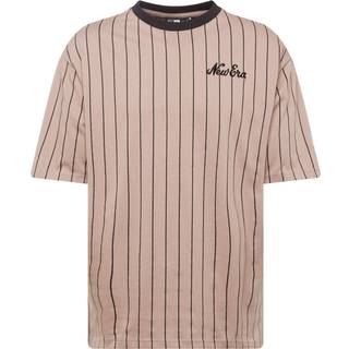 New Era Pinstripe Brown Oversized T-Shirt adult unisex Brown adult unisex Brown adult unisex Brown adult unisex Brown adult unisex Brown adult unisex - 2xl