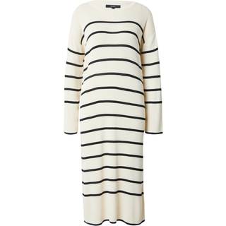Vero Moda dame kjole VMJOANA - Birch Stripes W. Black - L