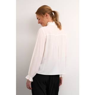 Cream Crvenea Shirt Bluser 10612434 Snow White (40)
