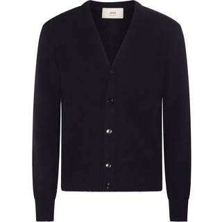 Ami Paris Cashmere and wool cardigan - blue - EU 44