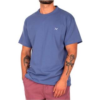 Iriedaily Mini Flag Relaxed Tee T-shirt Herrer størrelse M farve blå