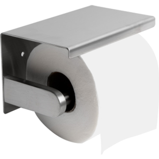 Alfi Brand ABTP66-BSS B?rstet toiletpapir med rustfrit st?l med hylde