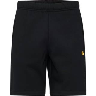 Chase Sweat Shorts, Black/Gold, XS