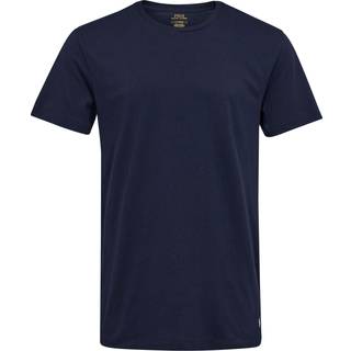 Polo Ralph Lauren Herren T-Shirts blau Reine Baumwolle unifarben