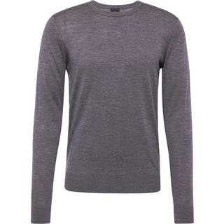 bugatti Herren Pullover grau unifarben