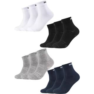 SKECHERS Basic Sock Quarter Hvid (3-pack) Str. 43-46