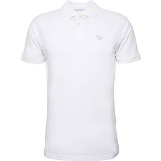 Barbour Herren Polo-Shirt weiß