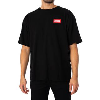Diesel T NLabel L1 Logo T Shirt Black