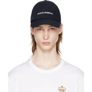 Dolce&Gabbana Logo cotton baseball cap - blue - S