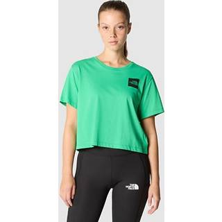 T-shirt The North Face S/S Cropped Fine Tee Optic Emerald XL - Optic Emerald - XL