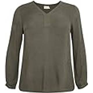 Kaffe Curve KCami Bluse - Grøn - Str 42 - Damer