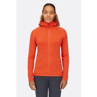 Rab Women's Nexus Hoody Fleecejakke Damer størrelse 16 farve grå