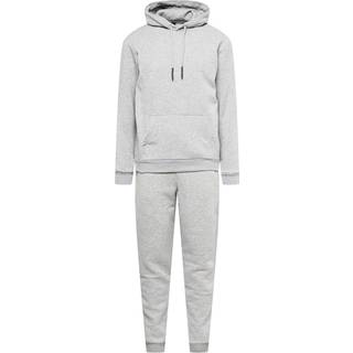 ONLY & SONS CERES PANT & HOODIE SET Light Grey Melange
