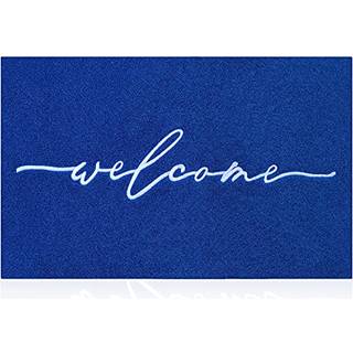 Aazzkang Blue Door Mat udend?rs indgang Velkommen d?rm?