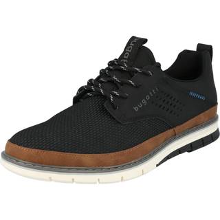 bugatti Herren Sneaker schwarz Textil & Canvas