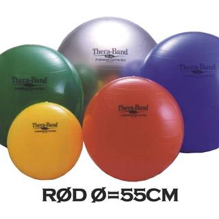 Thera-Band Terapibold & Træningsbold 55cm Rød