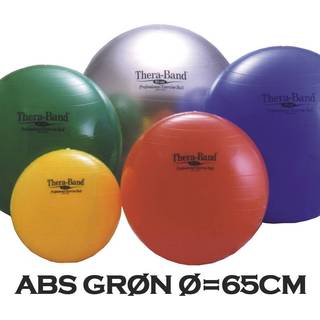 Thera-Band Terapibold & Træningsbold 65cm Grøn (Inkl. ABS)