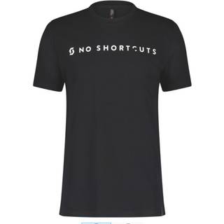 Scott No Shortcuts S/S T-shirt Herrer størrelse L farve sort