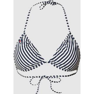 Triangle Bikinitop, Dark Night/White, M