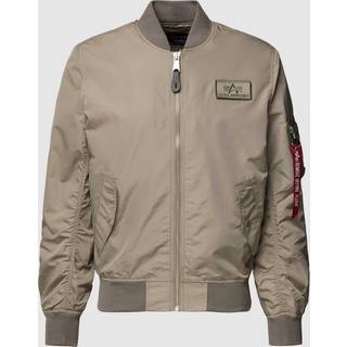 ALPHA INDUSTRIES Herren Jacke beige unifarben