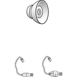 Powerkuppel (Tyndslange) (Størrelse: Large)