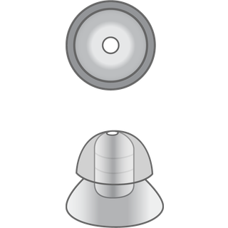 LifeTip Lydkupler (Type: Double, Størrelse: 8/10 mm)