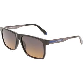 Calvin Klein Mand CKJ21624S 001 Solbriller Injiceret Sort Brun Firkantet Normal Fotokromatisk