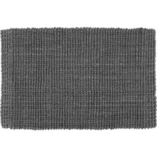 Dixie jute dørmåtte - 60x90 cm. FIONA, Grå