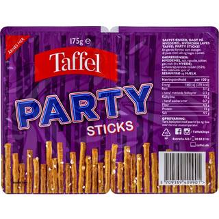 Taffel Party Sticks Saltstænger, 175 g