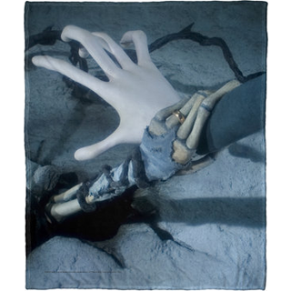 Northwest Corpse Bride Silk Touch kastet?ppe 50"""" x 60"""" h?nd i uhellig ?gteskab