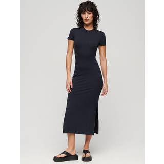 Superdry Superdry Blue Midi T-Shirt Dress