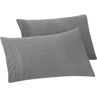 Elegant Comfort Premium Hotel Kvalitet 2-delt Pillowcase Set Luxury & Softest 1500 Threat Count Egyptian Quality Bedding Pillowcases Wrinkle and