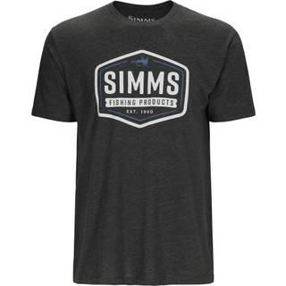 Simms Fly Patch T-Shirt Charcoal Heather M