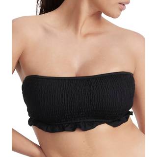 Pour Moi Pour Moi Charcoal Black Strapless Free Spirit Bikini Top