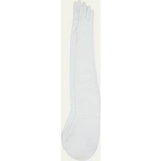 Jil Sander Leather gloves - white - M/L