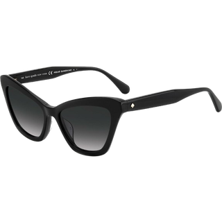 Kate Spade Amelie/G/S Asian Fit 807/9O 54 Solbriller Kvinder Black - Black - 54mm
