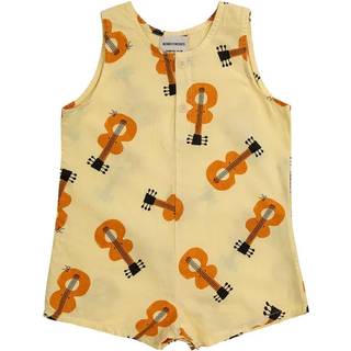 Bobo Choses Acoustic Guitar Romper Gul 9 Months  Gul  9 måneder  Unisex