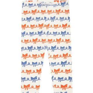 Bobo Choses Baby Ribbon Bow cotton-blend jersey leggings - multicoloured - M 6