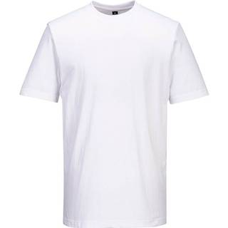 Portwest C195 Chef T-shirt i bomulds mesh Hvid M