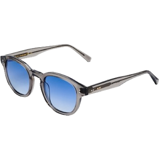 Messy Weekend BILLE Grå Krystalklar Blue 49 Solbriller Mænd Grå - Transparent Grey - 49mm