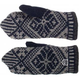Hestra Nordic Wool Mitt Marine/Grey, Marin/Grå, 6