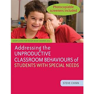 Addressing the Unproductive Classroom Behaviours of Students with Special Needs